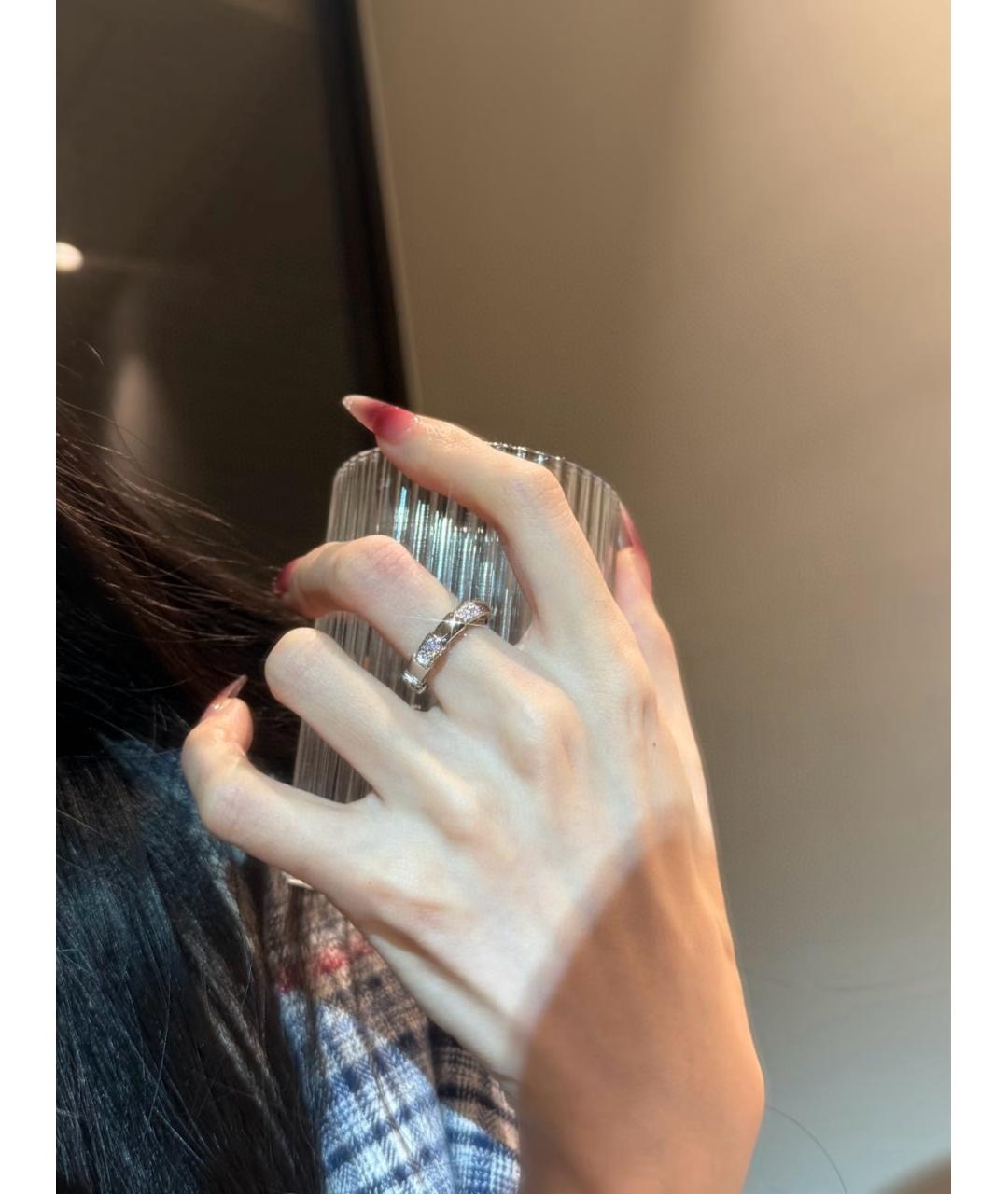 BVLGARI Серебряное кольцо из белого золота, фото 8