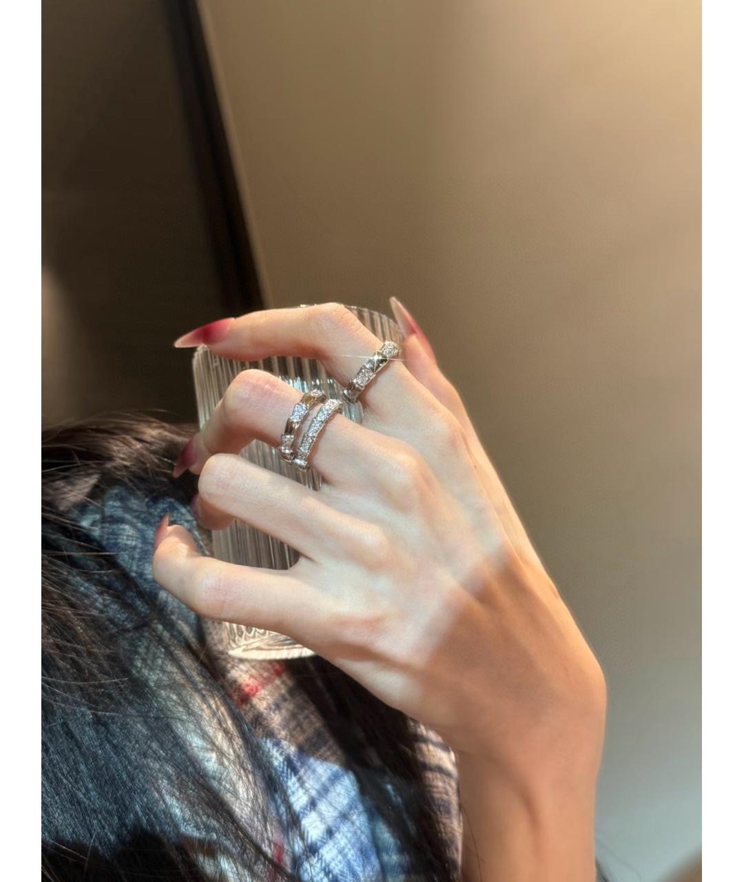 BVLGARI Серебряное кольцо из белого золота, фото 7