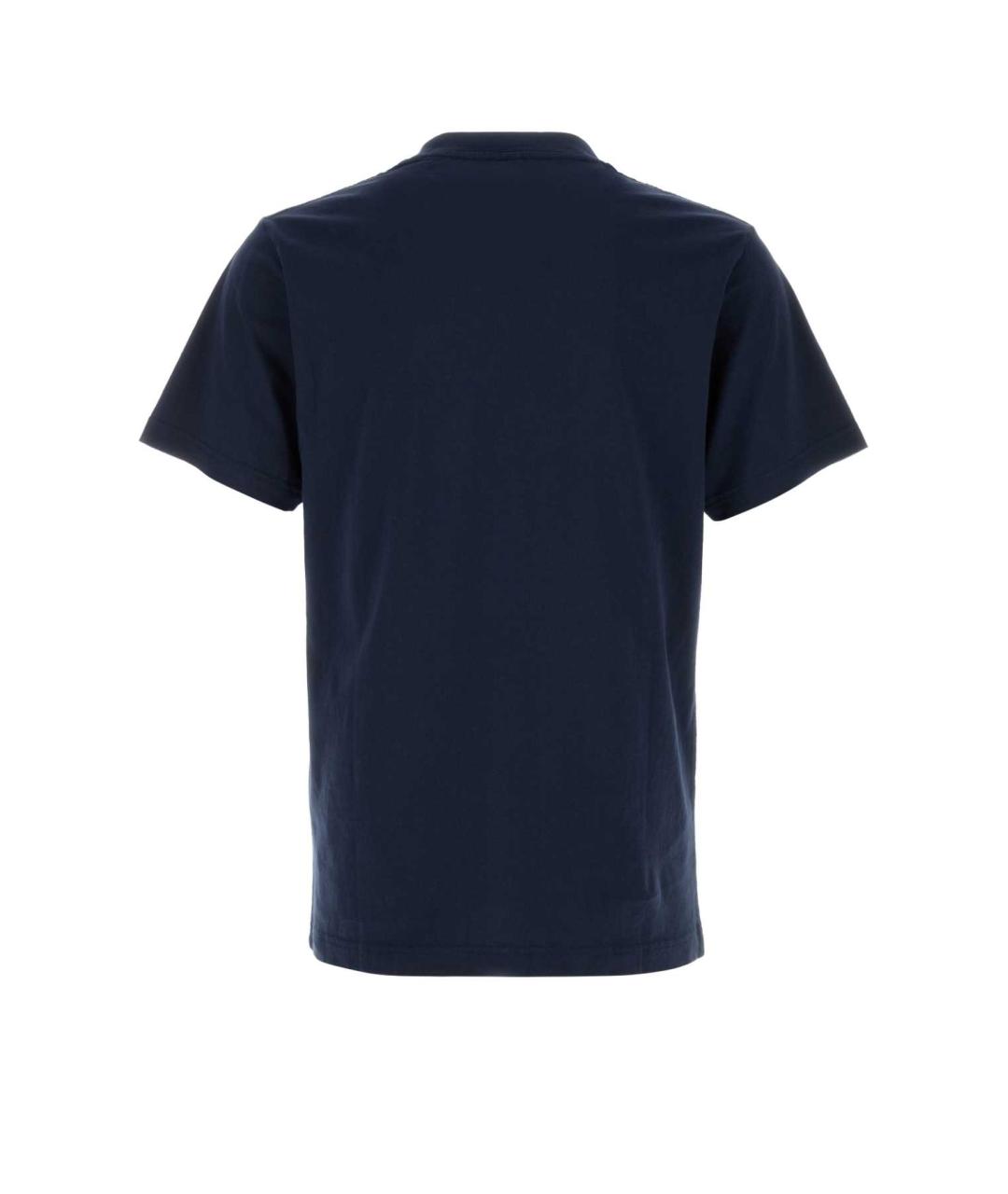 SPORTY AND RICH Синяя хлопковая футболка, фото 2