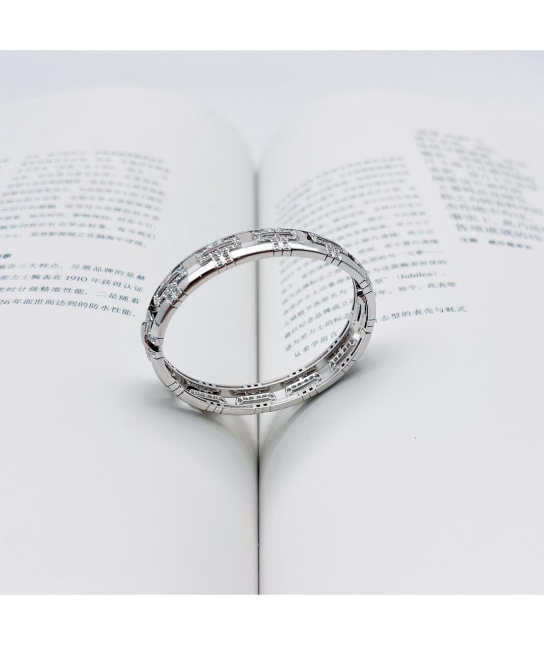 BVLGARI Серебрянный браслет из белого золота, фото 2