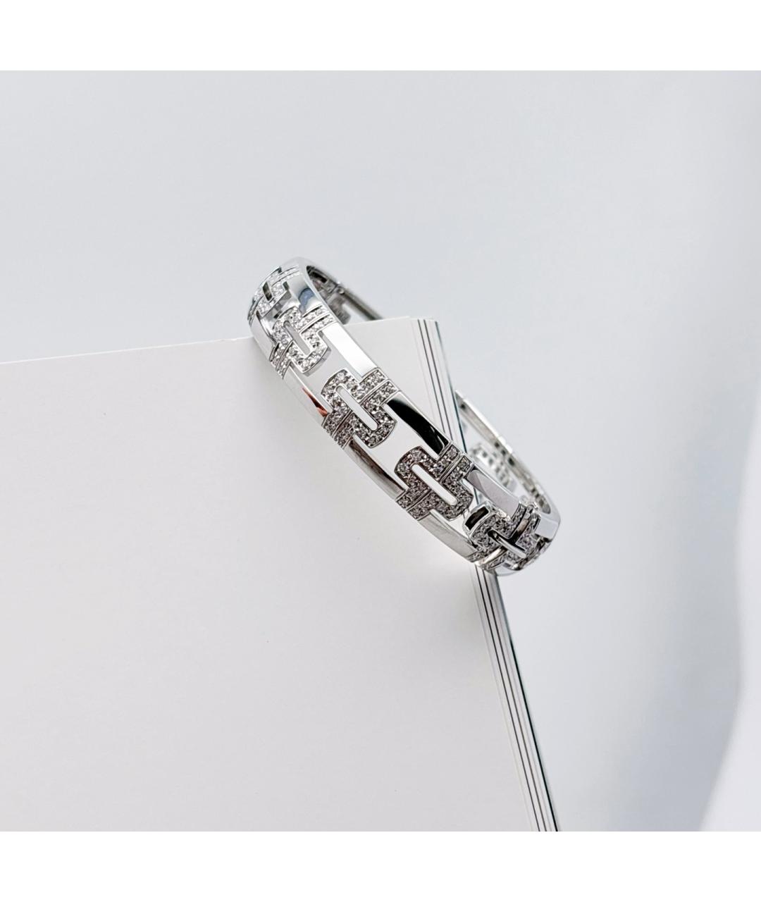 BVLGARI Серебрянный браслет из белого золота, фото 3