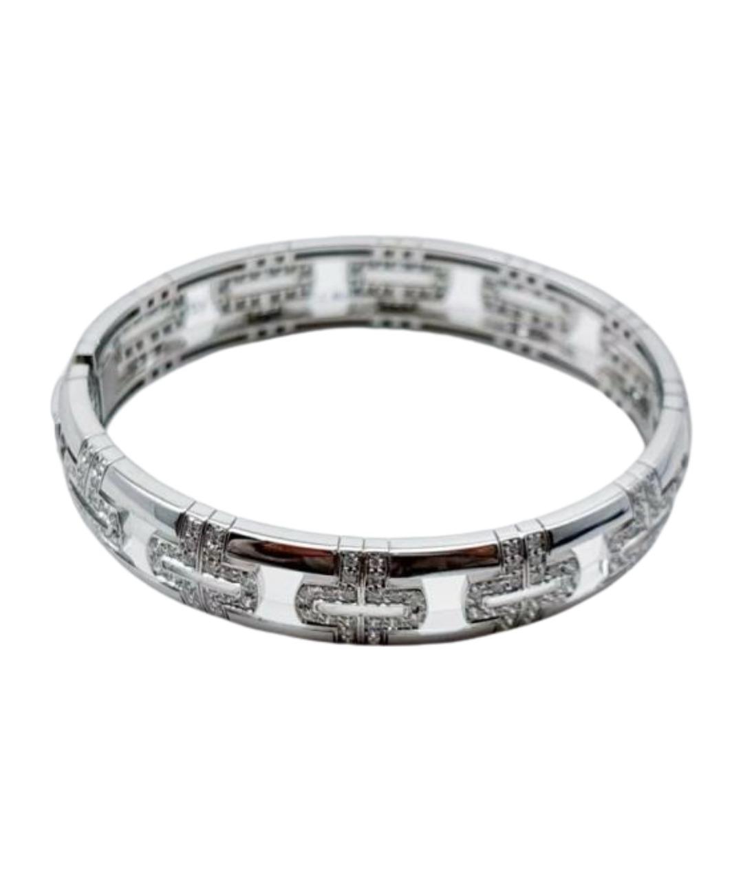 BVLGARI Серебрянный браслет из белого золота, фото 1