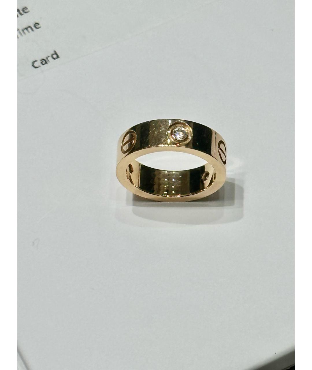 CARTIER Золотое кольцо из розового золота, фото 4