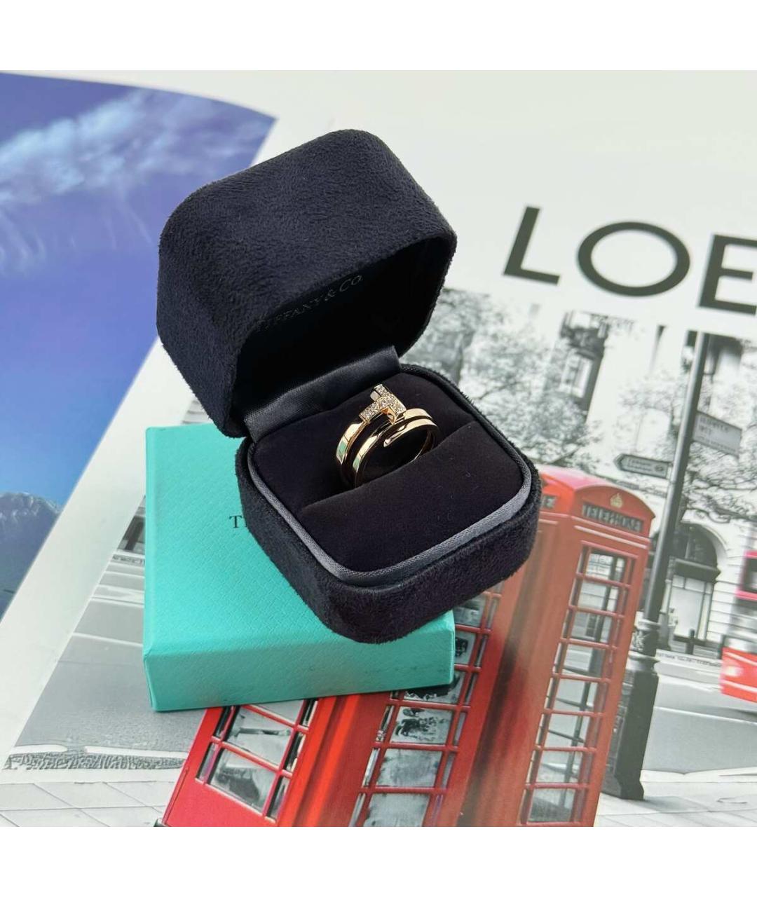 TIFFANY&CO Золотое кольцо из розового золота, фото 2