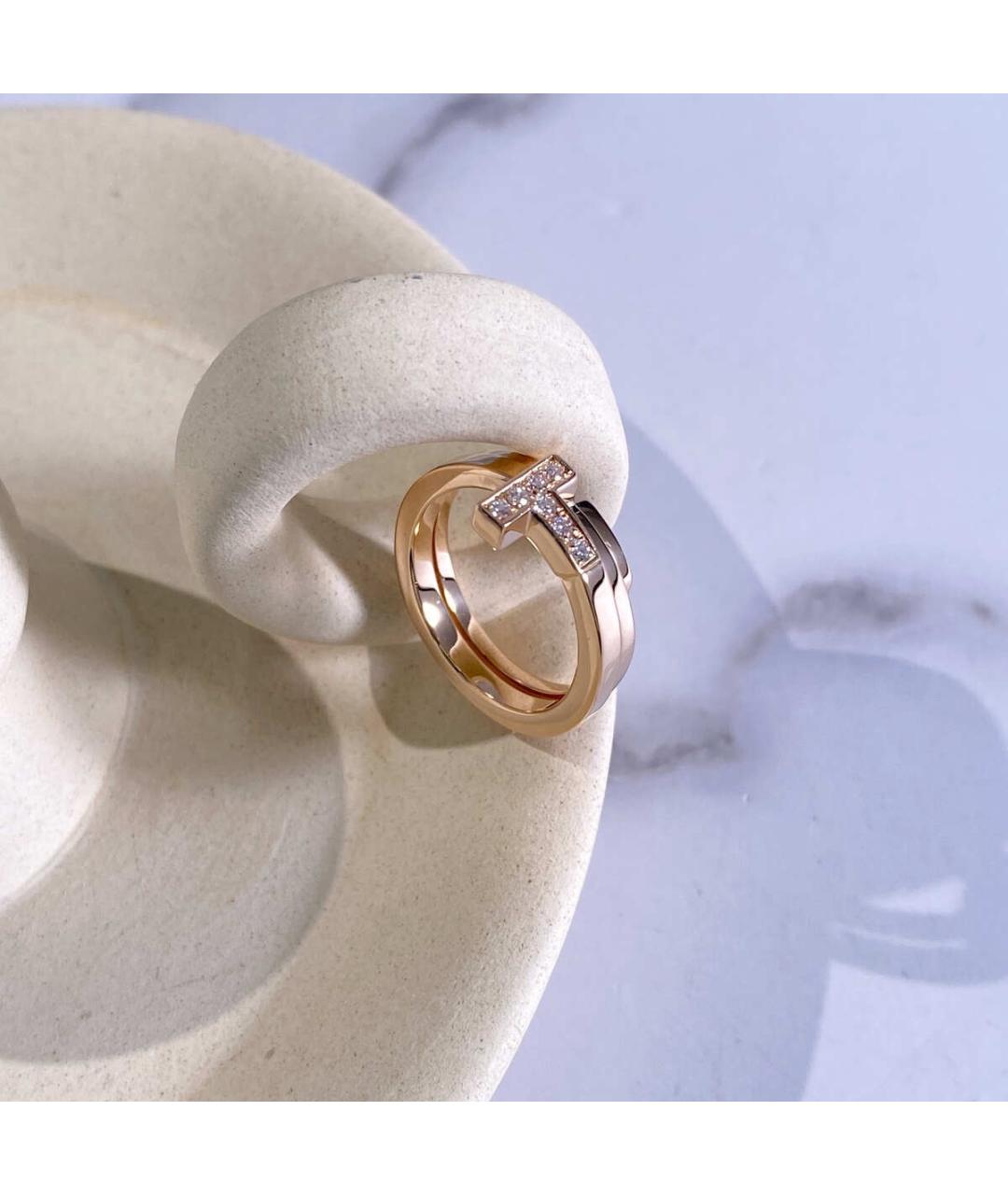 TIFFANY&CO Золотое кольцо из розового золота, фото 4