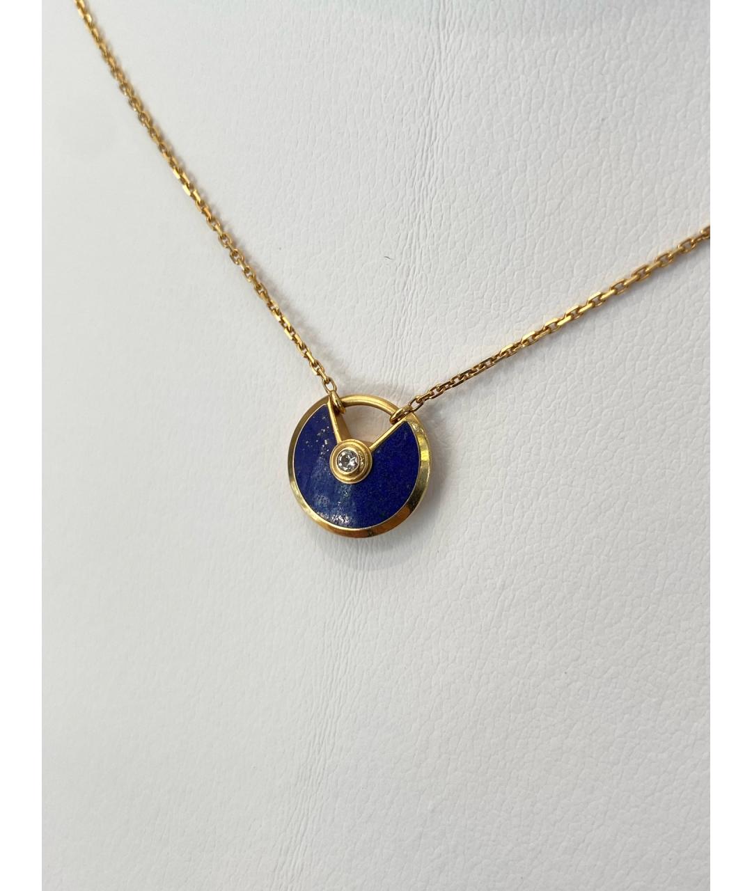 CARTIER Золотое колье из желтого золота, фото 2