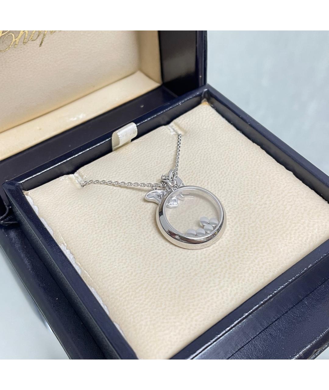 CHOPARD Серебряное колье из белого золота, фото 2