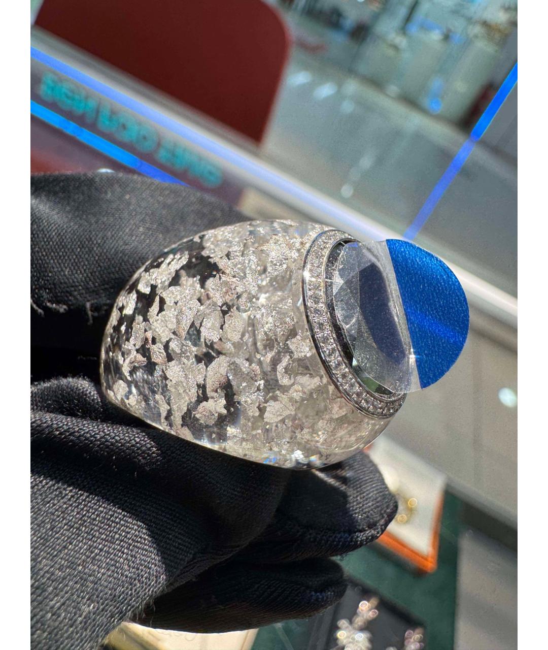 CHOPARD Серебряное кольцо из белого золота, фото 7