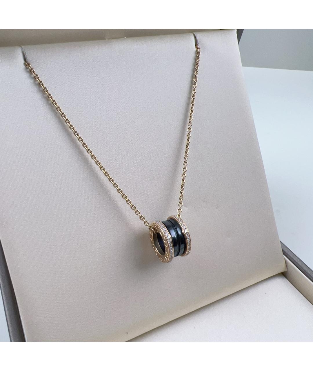 BVLGARI Золотое колье из розового золота, фото 6