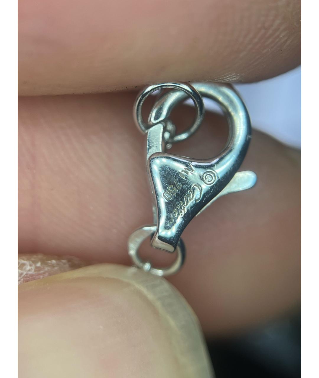 CARTIER Серебряное колье из белого золота, фото 3