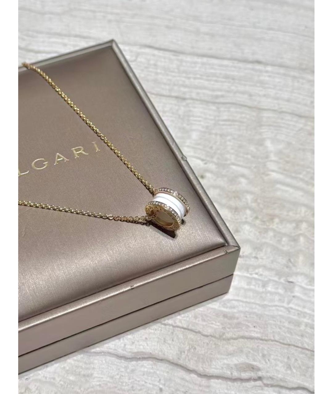 BVLGARI Золотая подвеска из розового золота, фото 5