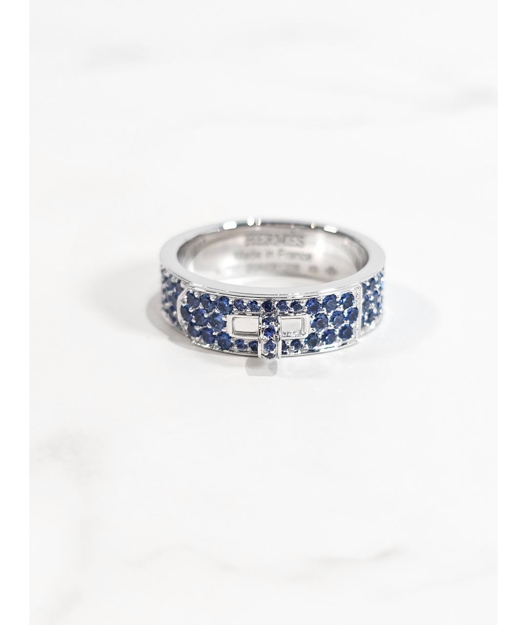 HERMES Серебряное кольцо из белого золота, фото 3