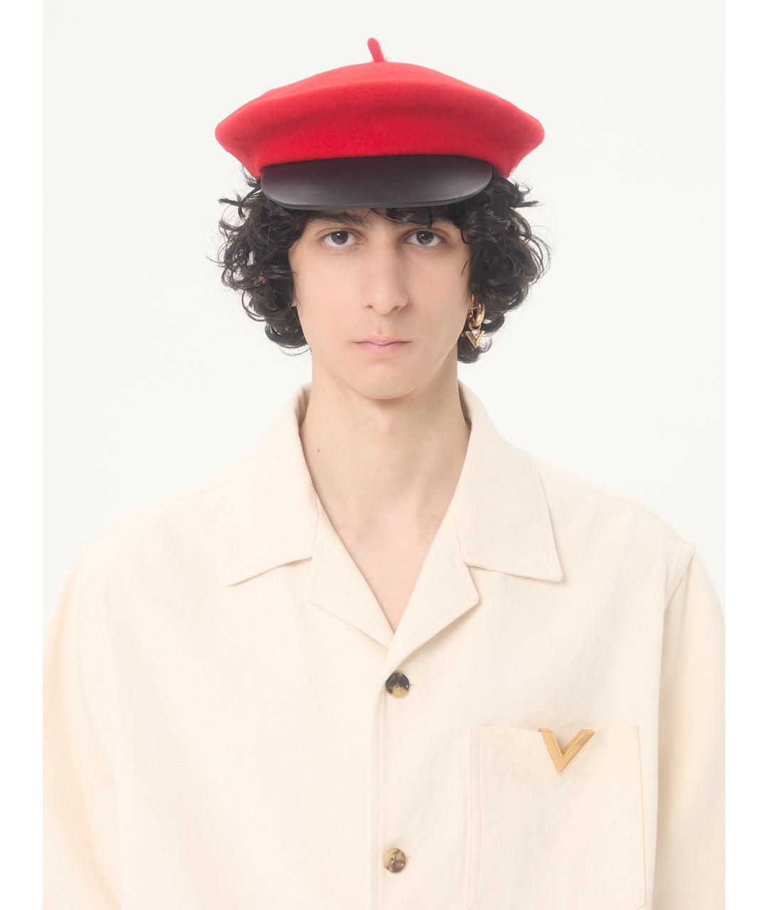 VALENTINO Бежевая хлопковая кэжуал рубашка, фото 4