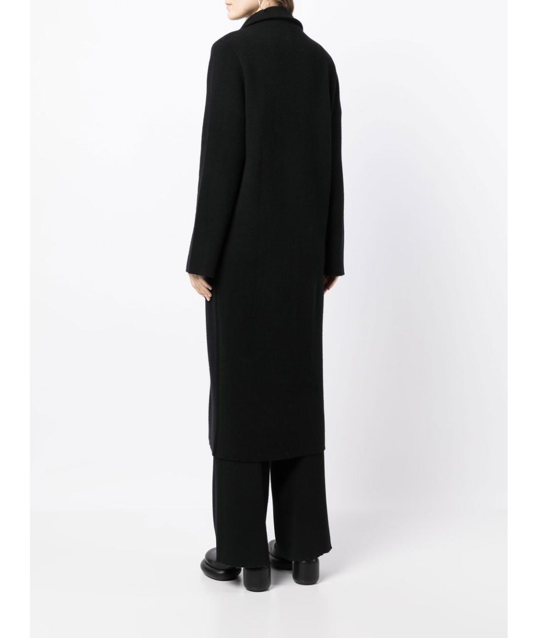 LISA YANG Черное шерстяное пальто, фото 4