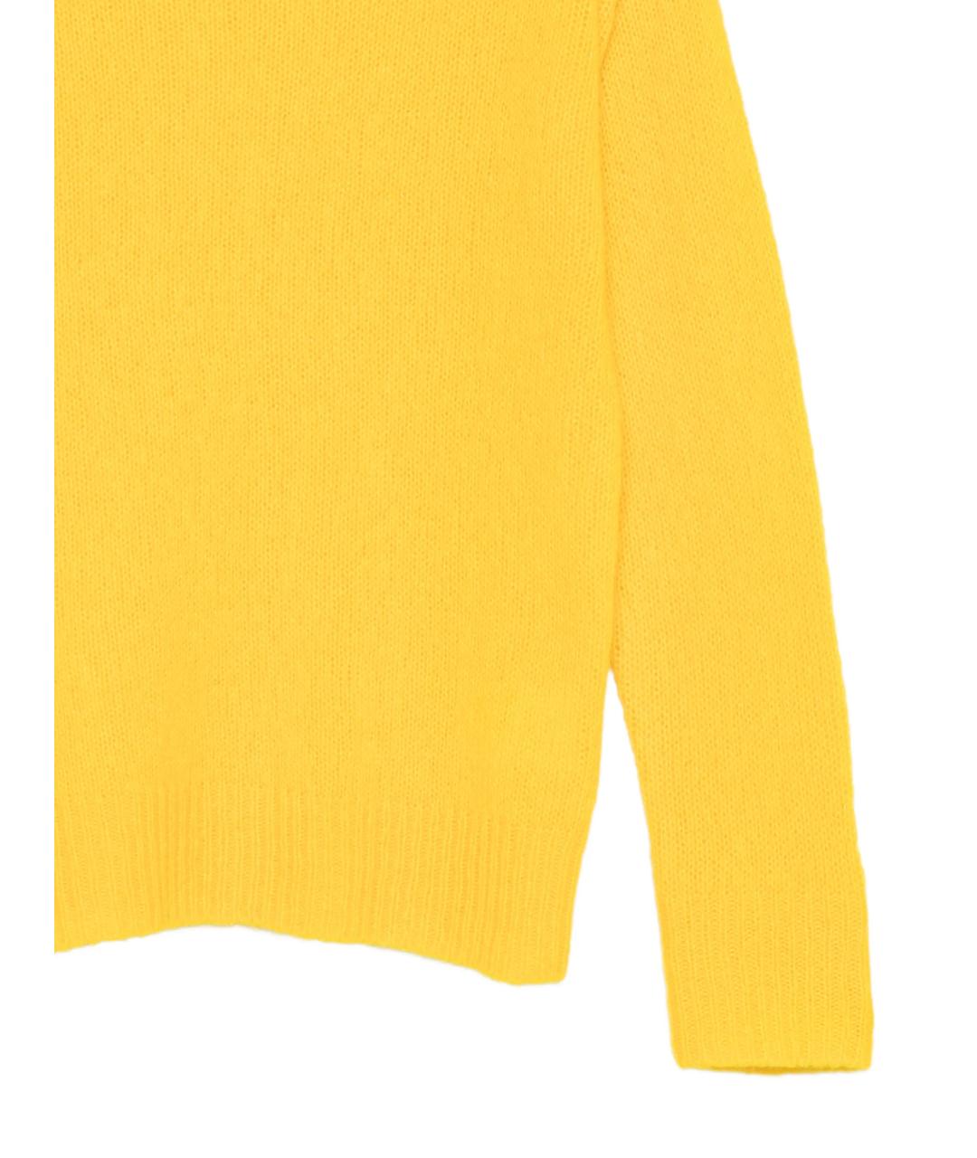LISA YANG Желтый кашемировый джемпер / свитер, фото 3