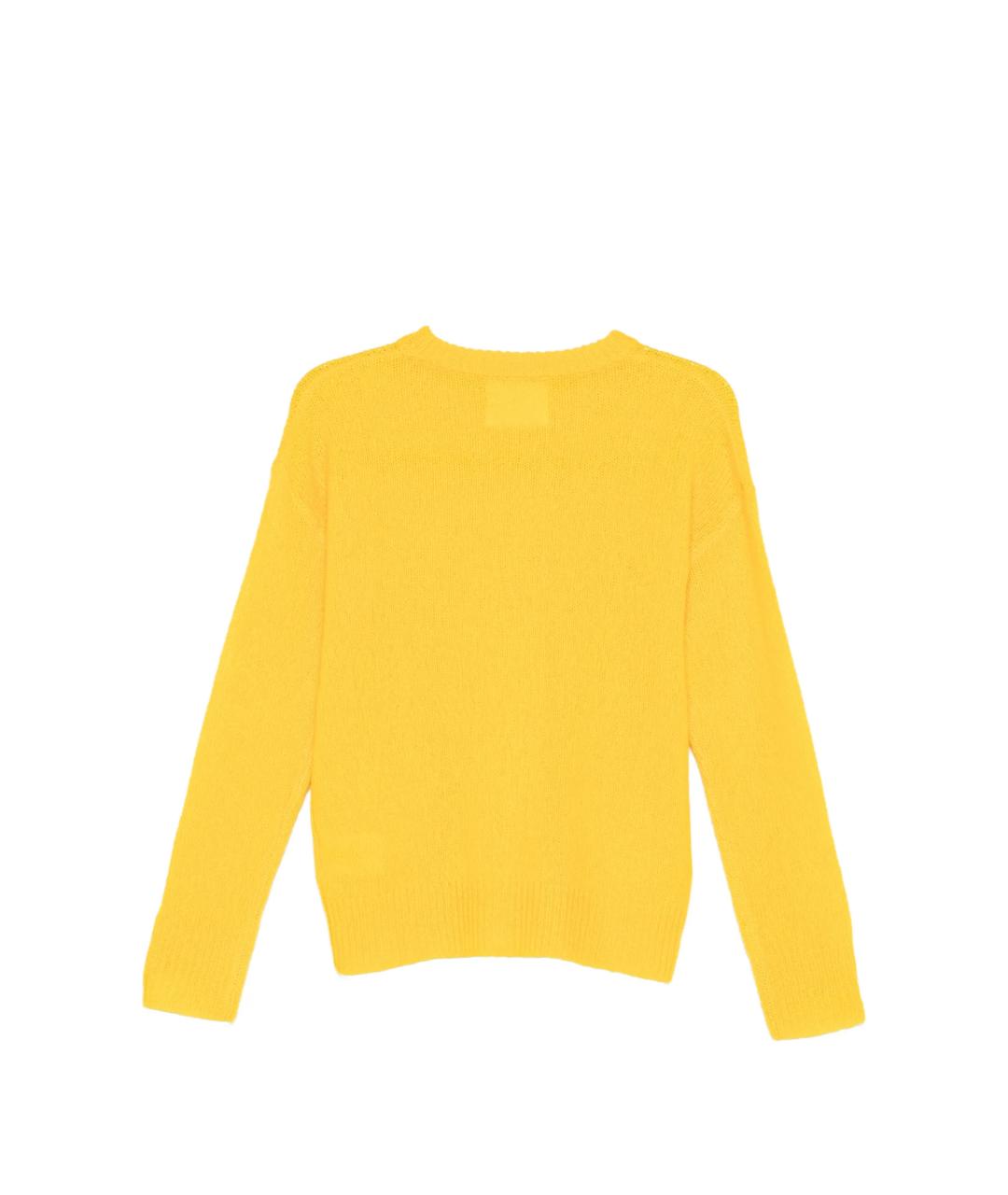 LISA YANG Желтый кашемировый джемпер / свитер, фото 2