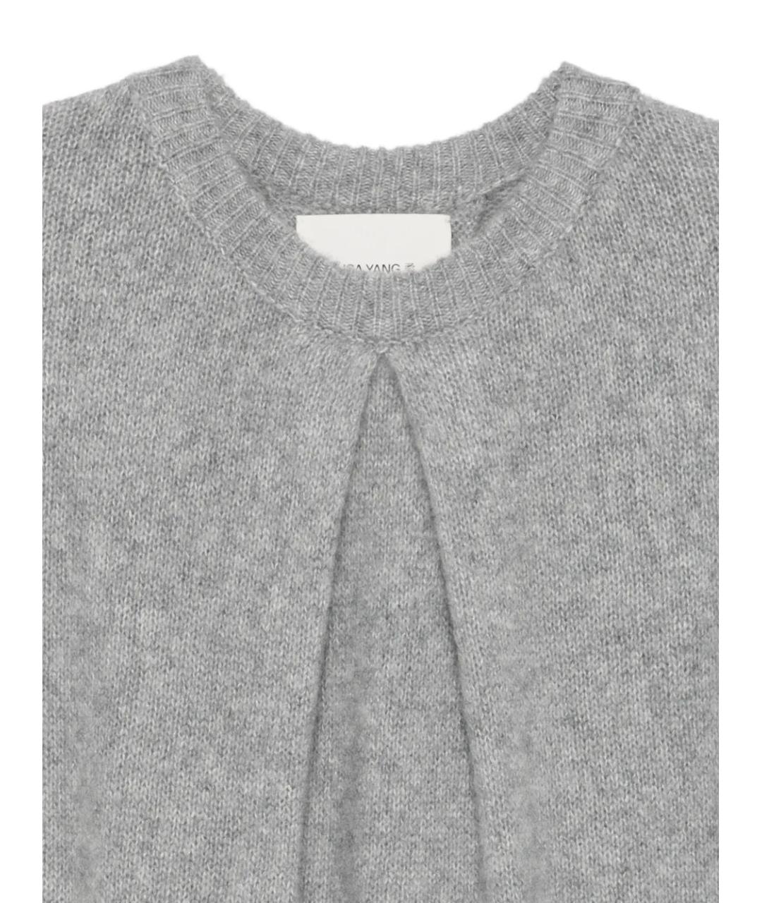 LISA YANG Серая кашемировая жилетка, фото 3