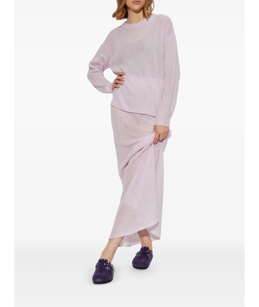 LISA YANG Розовый кашемировый джемпер / свитер, фото 2