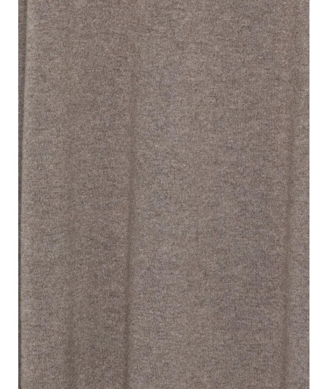 LISA YANG Бежевая кашемировая юбка макси, фото 3