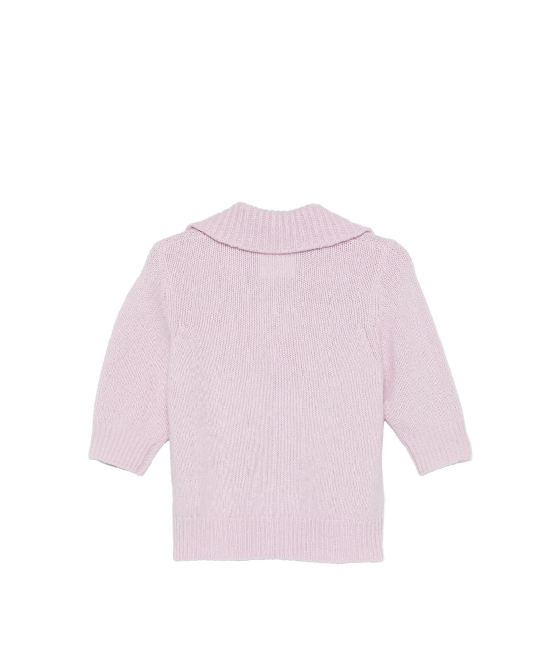 LISA YANG Розовый кашемировый джемпер / свитер, фото 2