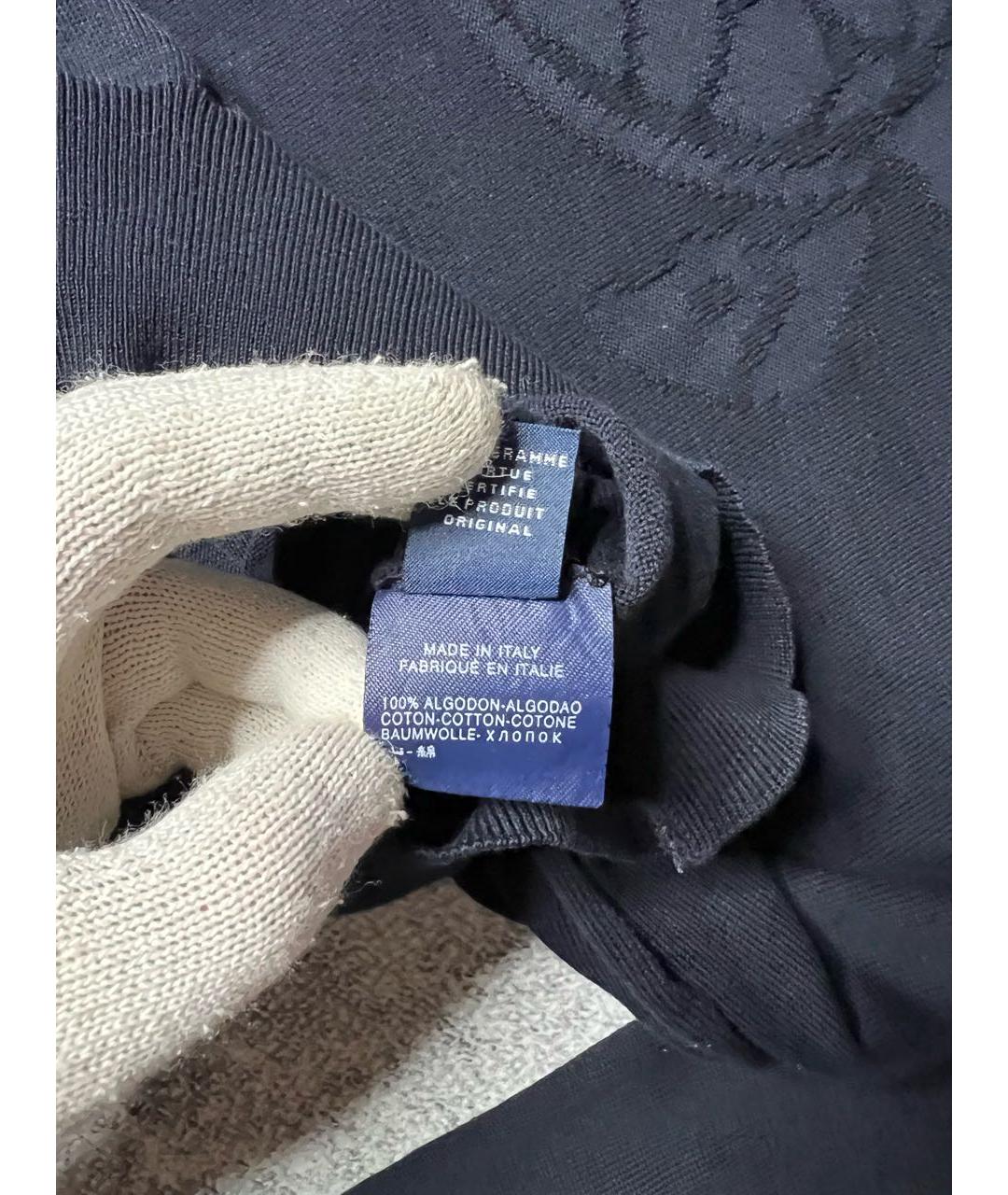 VILEBREQUIN Черный хлопковый джемпер / свитер, фото 5