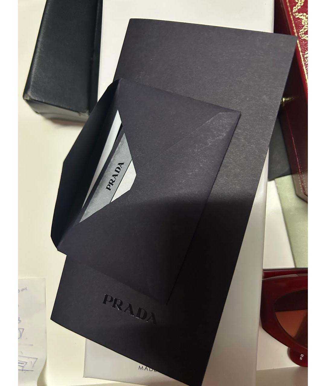 PRADA Черный синтетический пуховик, фото 4