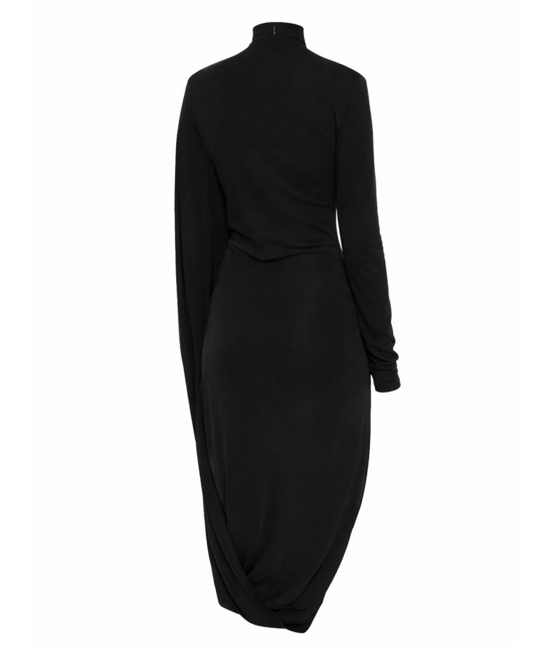 STELLA MCCARTNEY Черное вискозное повседневное платье, фото 3