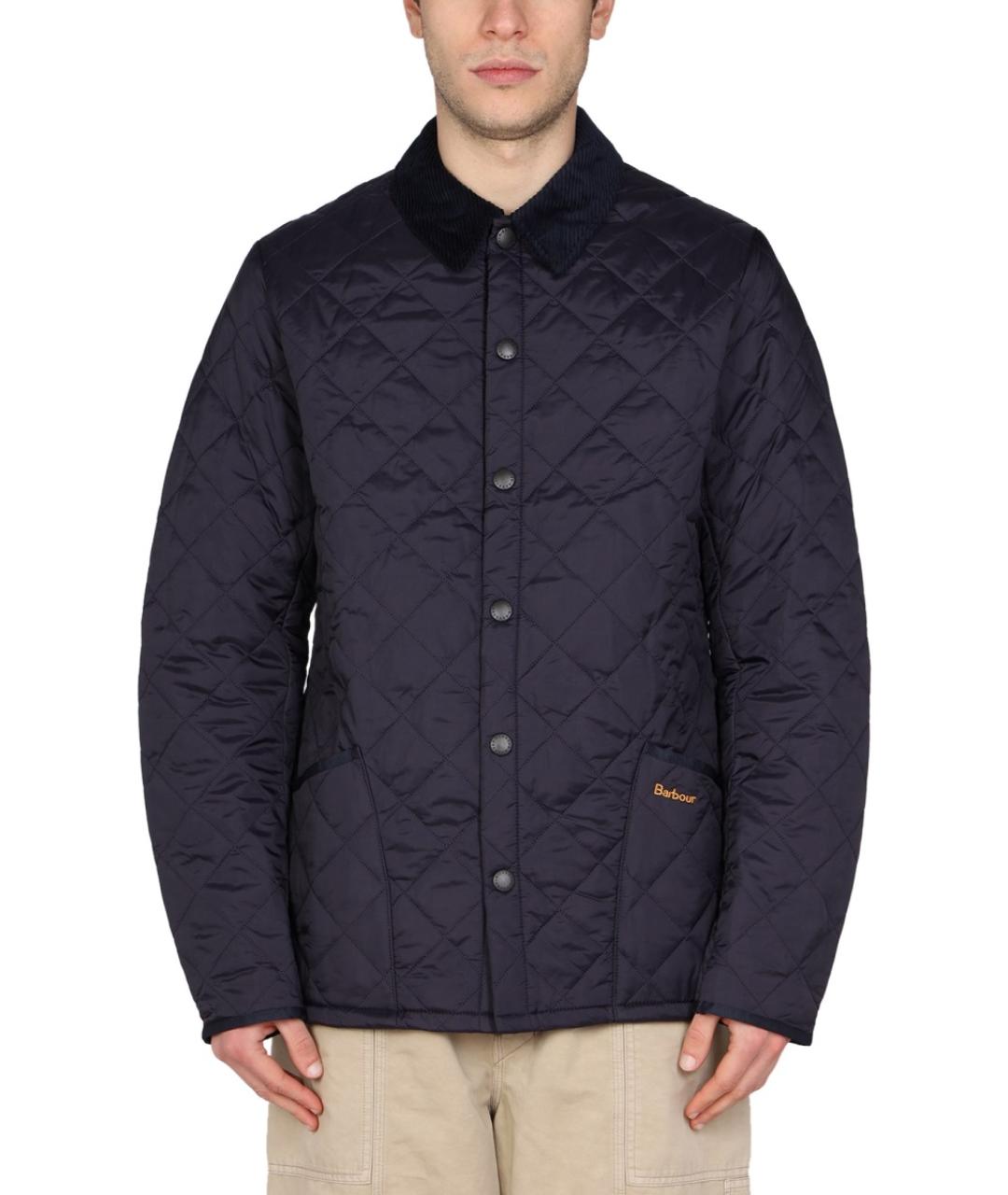 BARBOUR Синяя полиамидовая куртка, фото 5