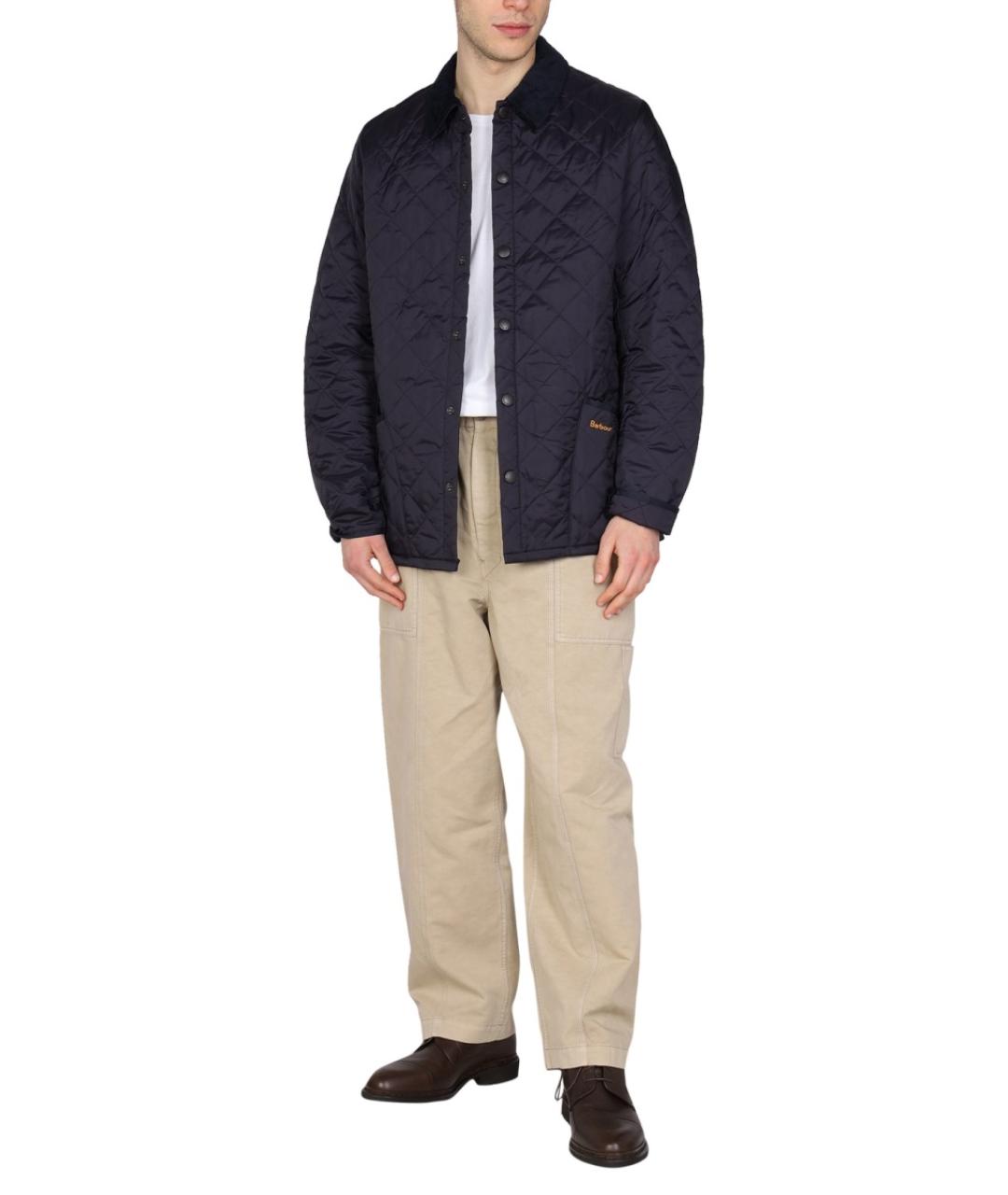 BARBOUR Синяя полиамидовая куртка, фото 2