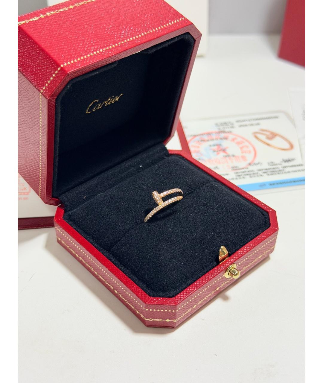 CARTIER Золотое кольцо из розового золота, фото 2