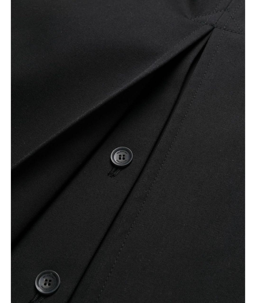 VALENTINO Черный тренч / плащ, фото 6
