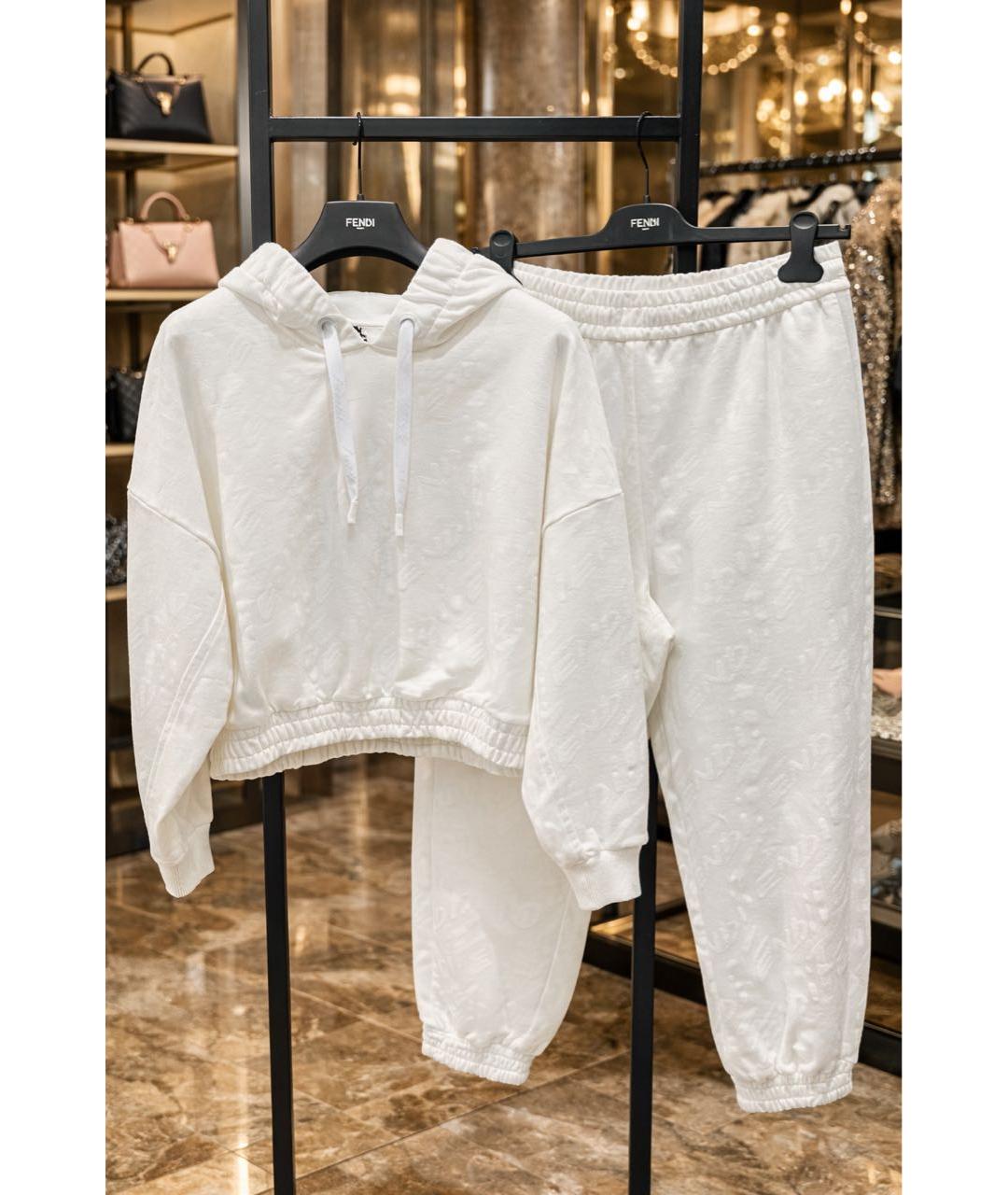 FENDI Белый спортивные костюмы, фото 5