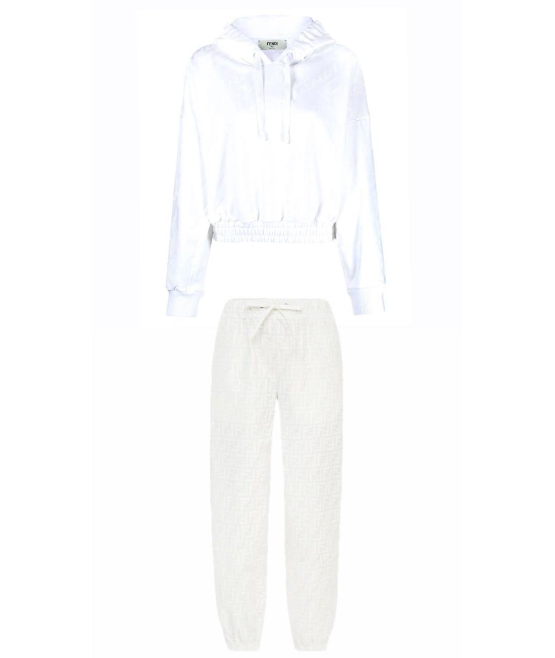 FENDI Белый спортивные костюмы, фото 6