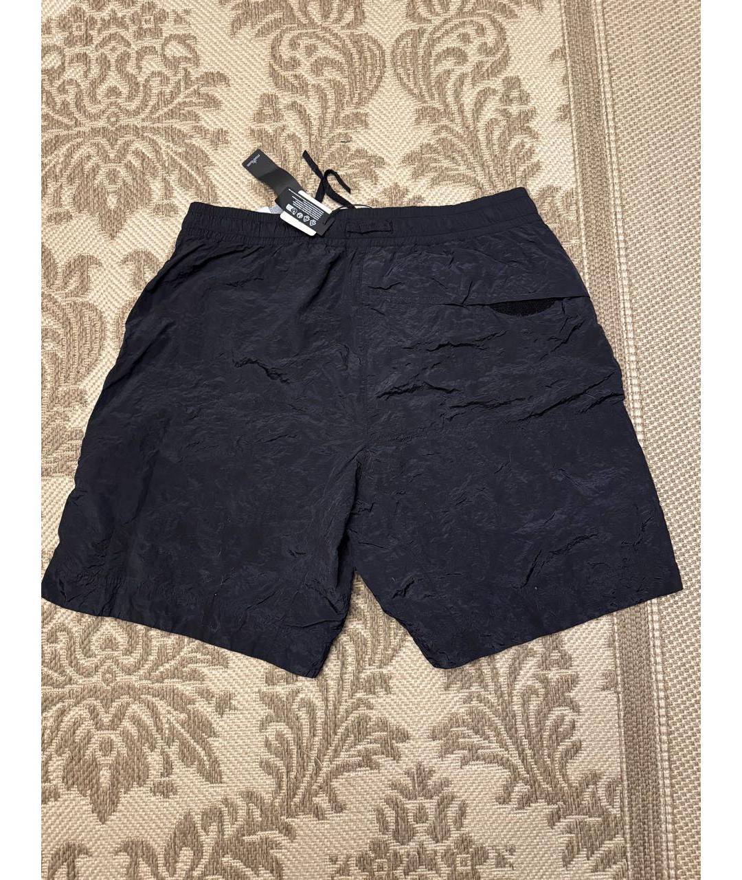 STONE ISLAND SHADOW PROJECT Черные шорты, фото 2