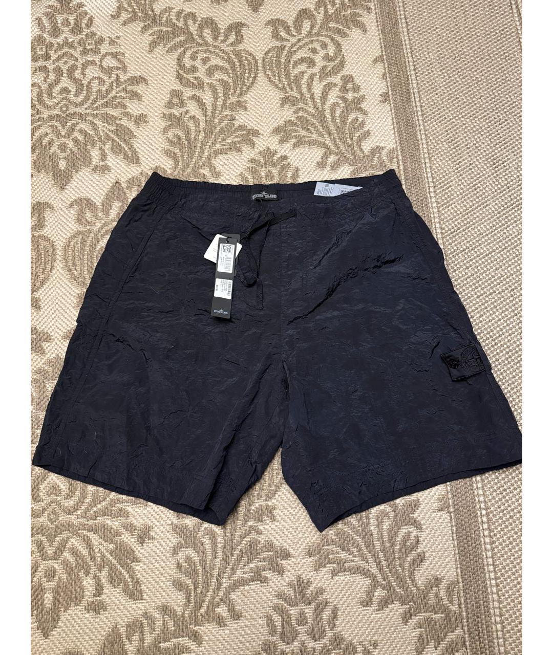 STONE ISLAND SHADOW PROJECT Черные шорты, фото 6