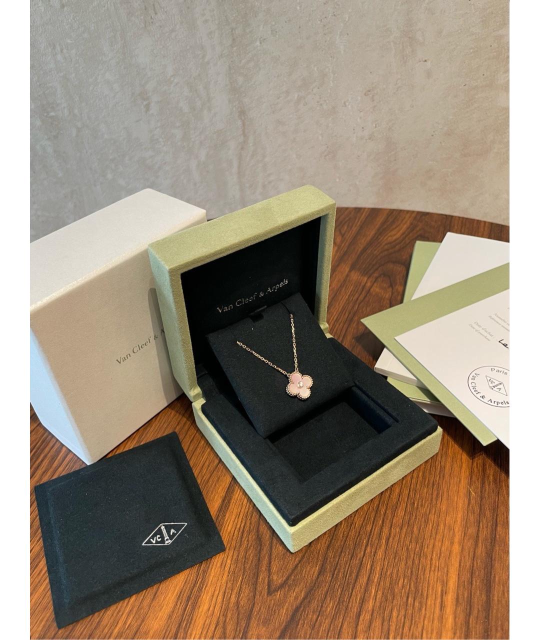 VAN CLEEF & ARPELS Золотое колье из розового золота, фото 4