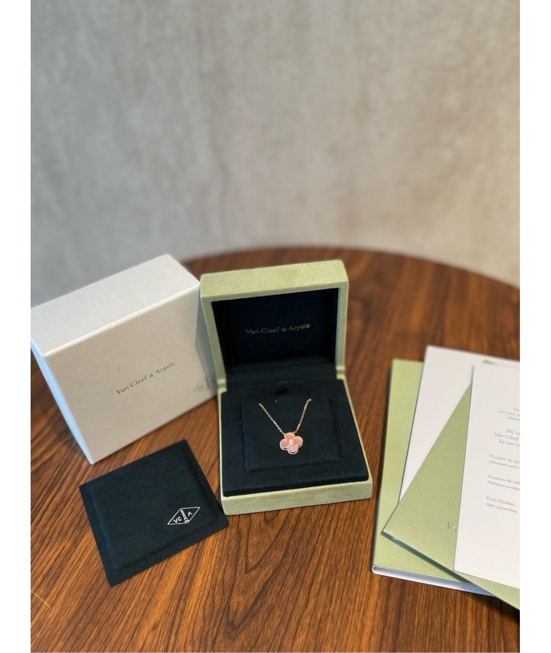 VAN CLEEF & ARPELS Золотое колье из розового золота, фото 3