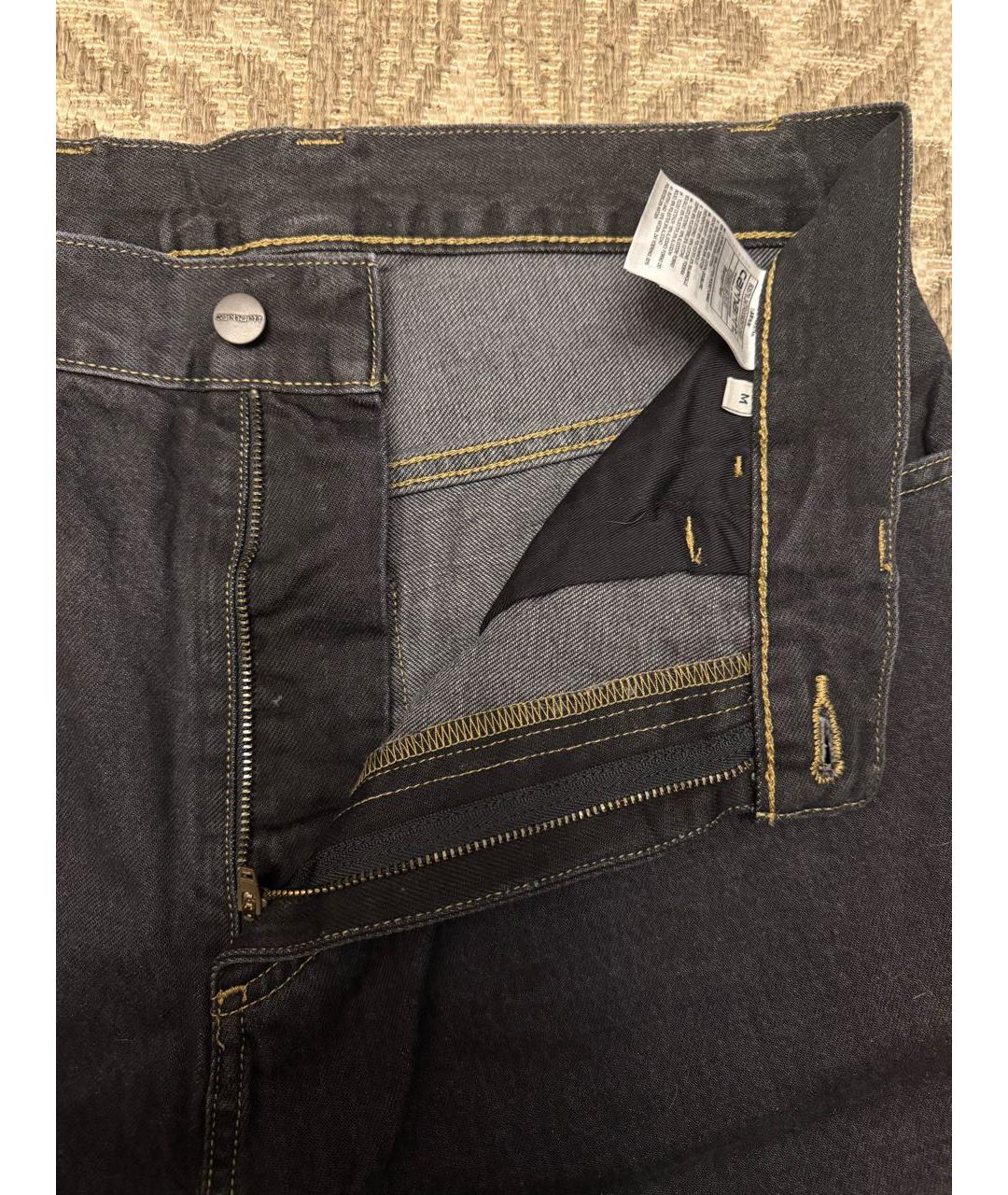 CARHARTT WIP Черные хлопковые прямые джинсы, фото 3