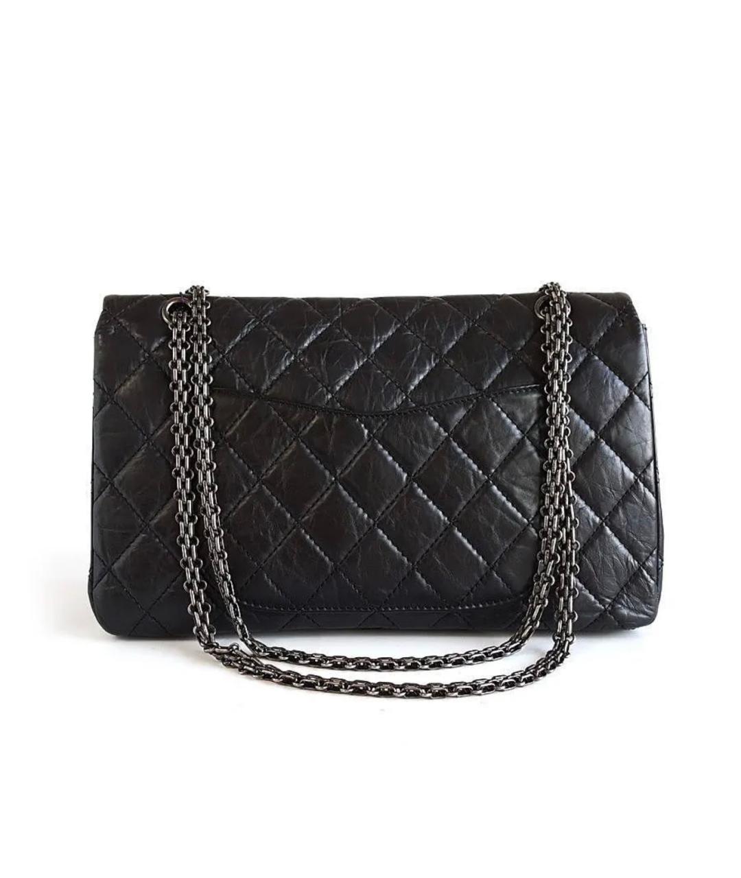 CHANEL Черная кожаная сумка через плечо, фото 2