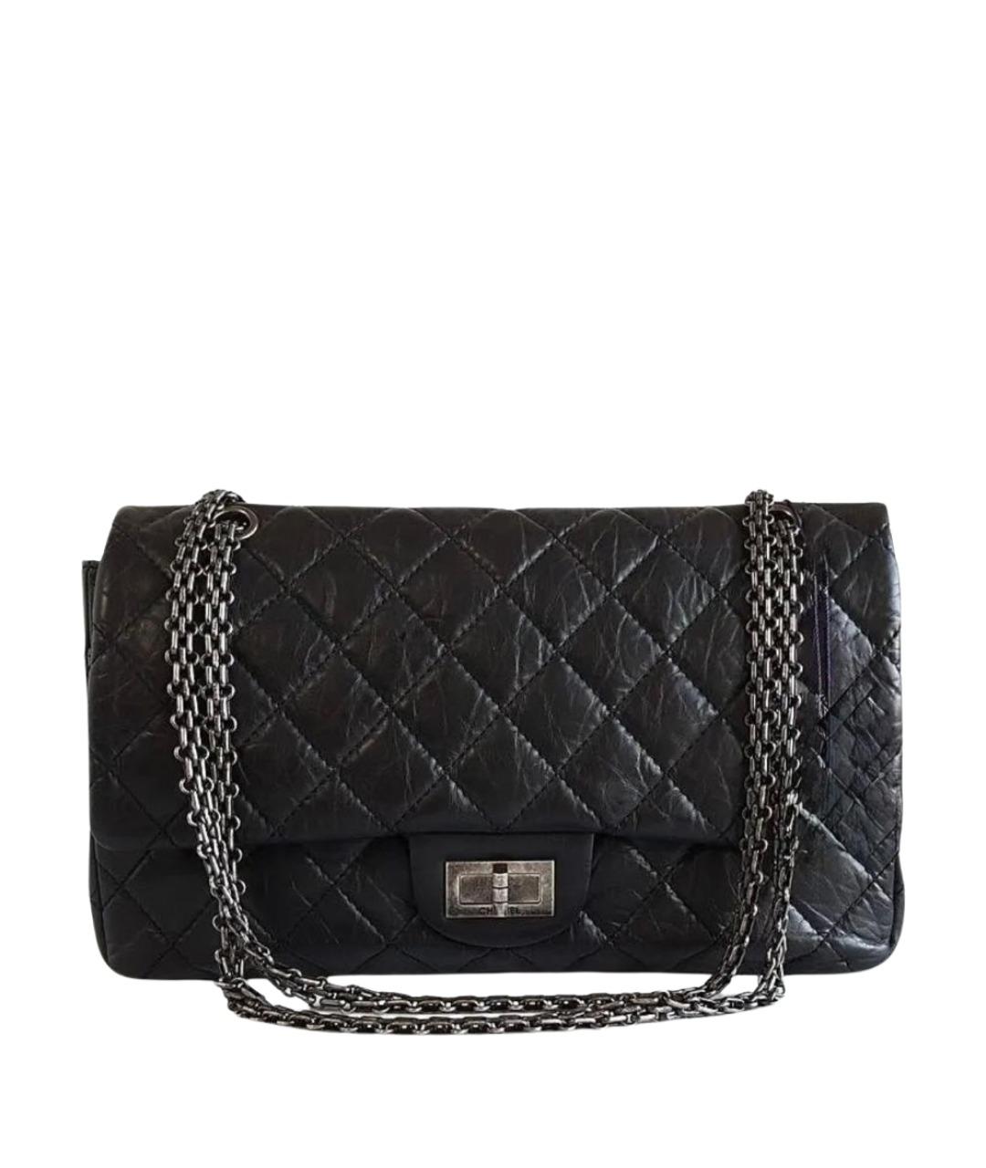 CHANEL Черная кожаная сумка через плечо, фото 1
