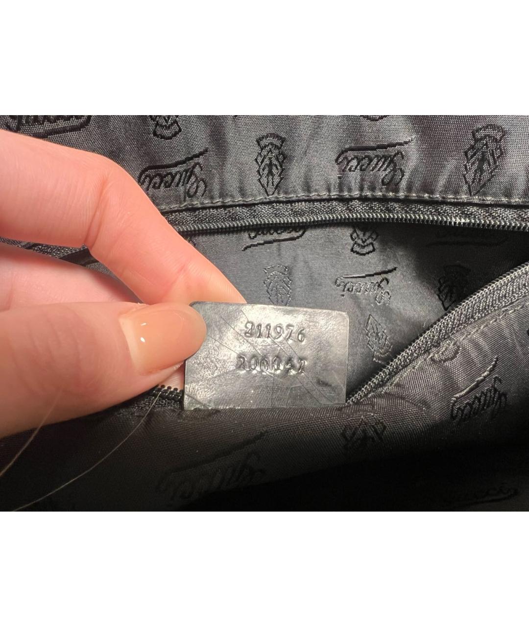 GUCCI Черная сумка тоут, фото 6