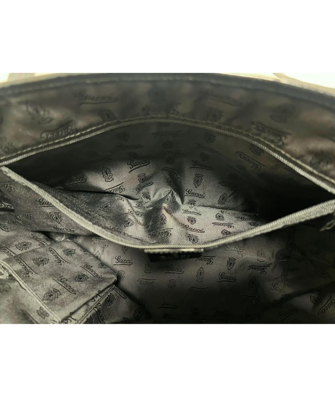 GUCCI Черная сумка тоут, фото 4