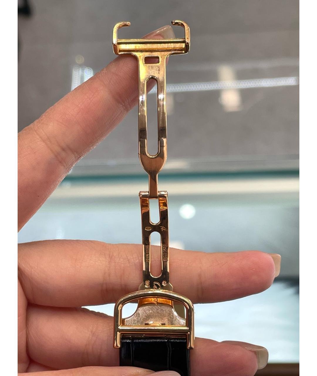 CARTIER Белые часы из розового золота, фото 5