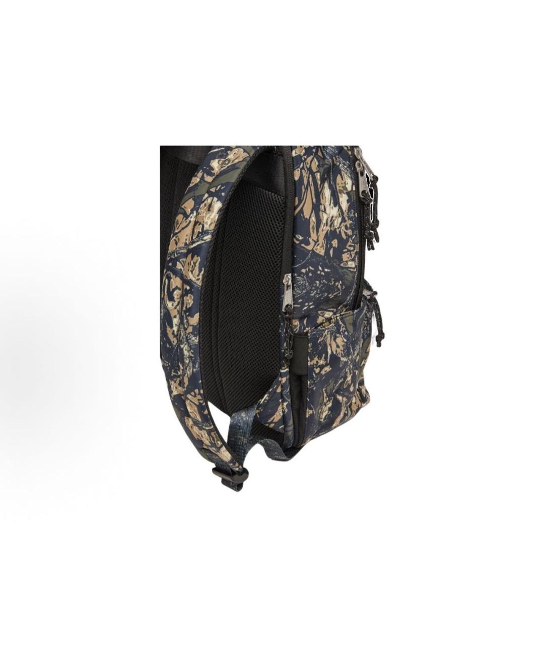 DIESEL Хаки тканевый рюкзак, фото 4