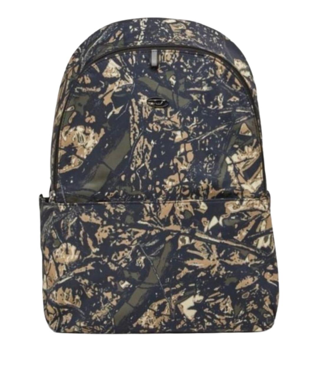 DIESEL Хаки тканевый рюкзак, фото 1