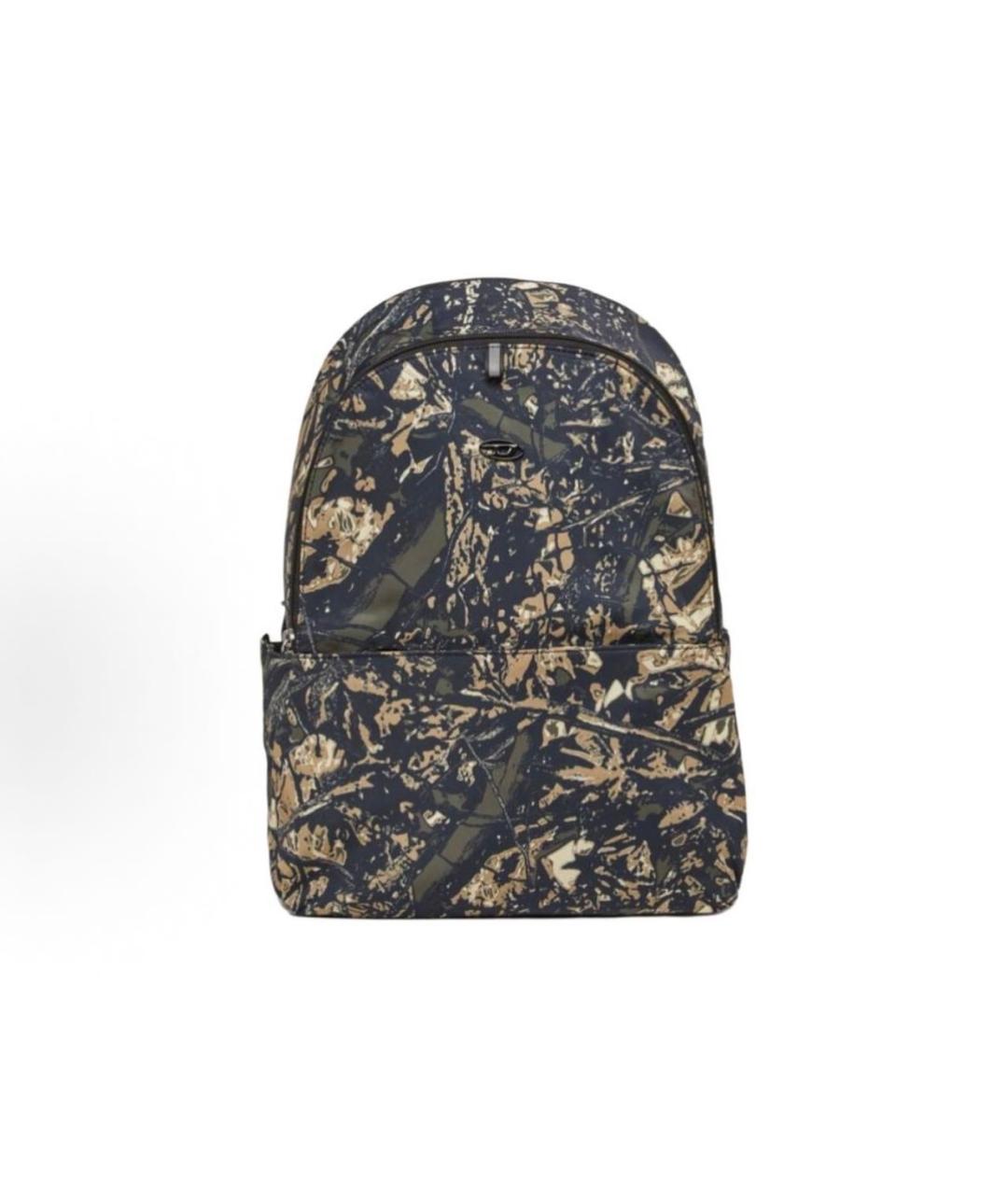 DIESEL Хаки тканевый рюкзак, фото 6