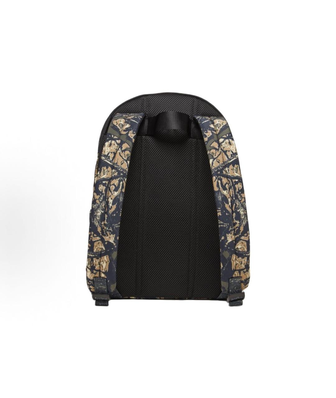 DIESEL Хаки тканевый рюкзак, фото 3