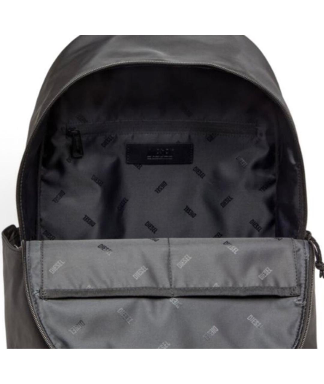 DIESEL Черный тканевый рюкзак, фото 5