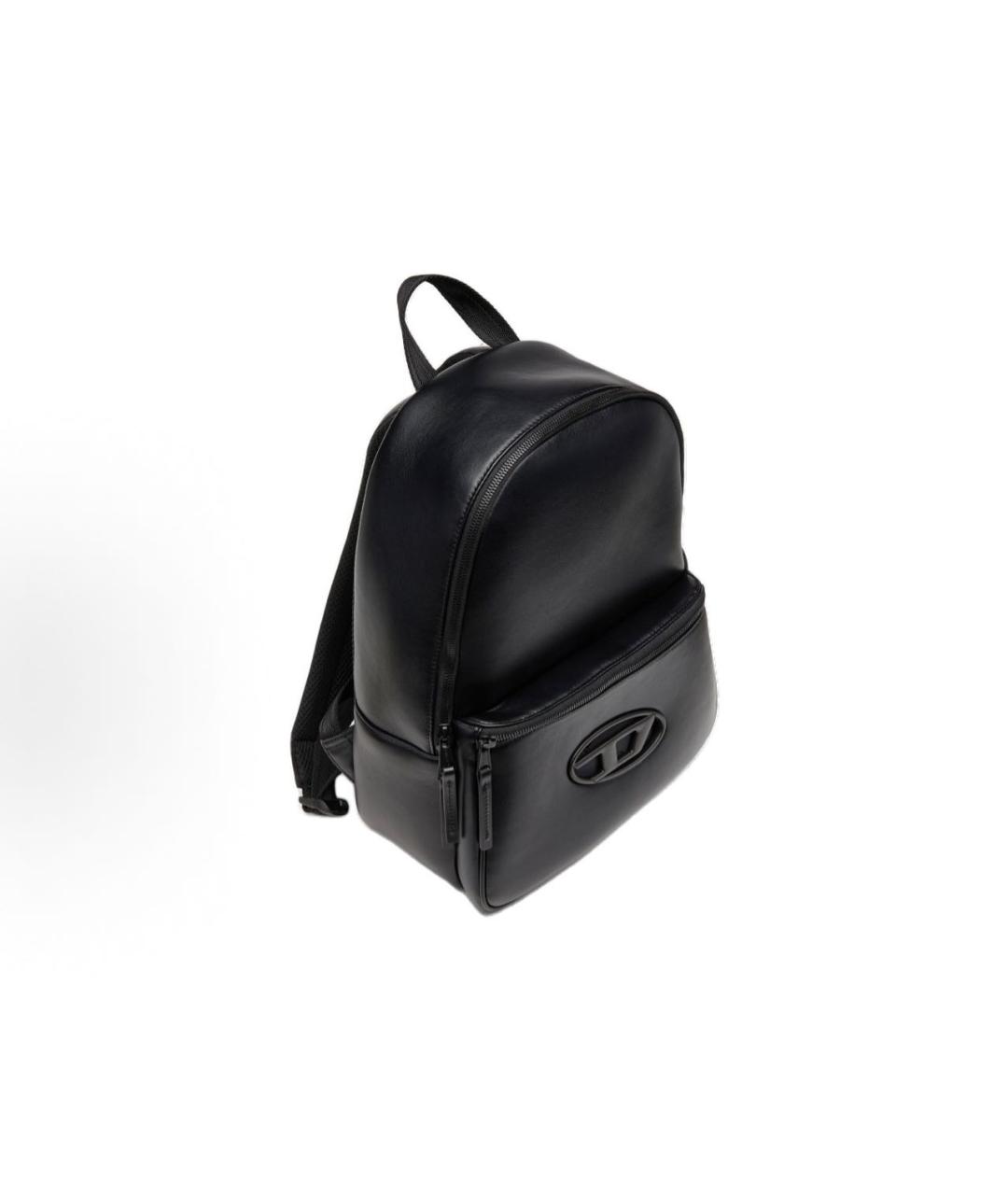 DIESEL Черный рюкзак из искусственной кожи, фото 4