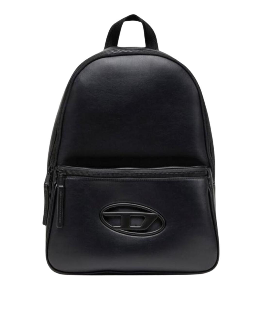 DIESEL Черный рюкзак из искусственной кожи, фото 1